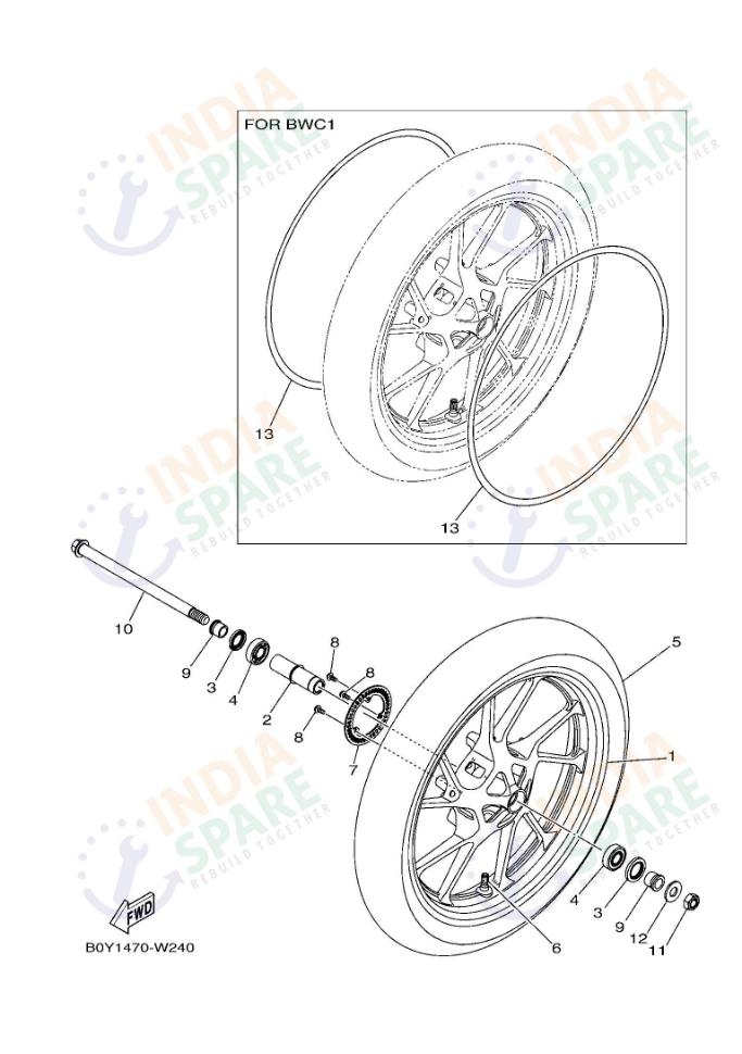 FRONT WHEEL